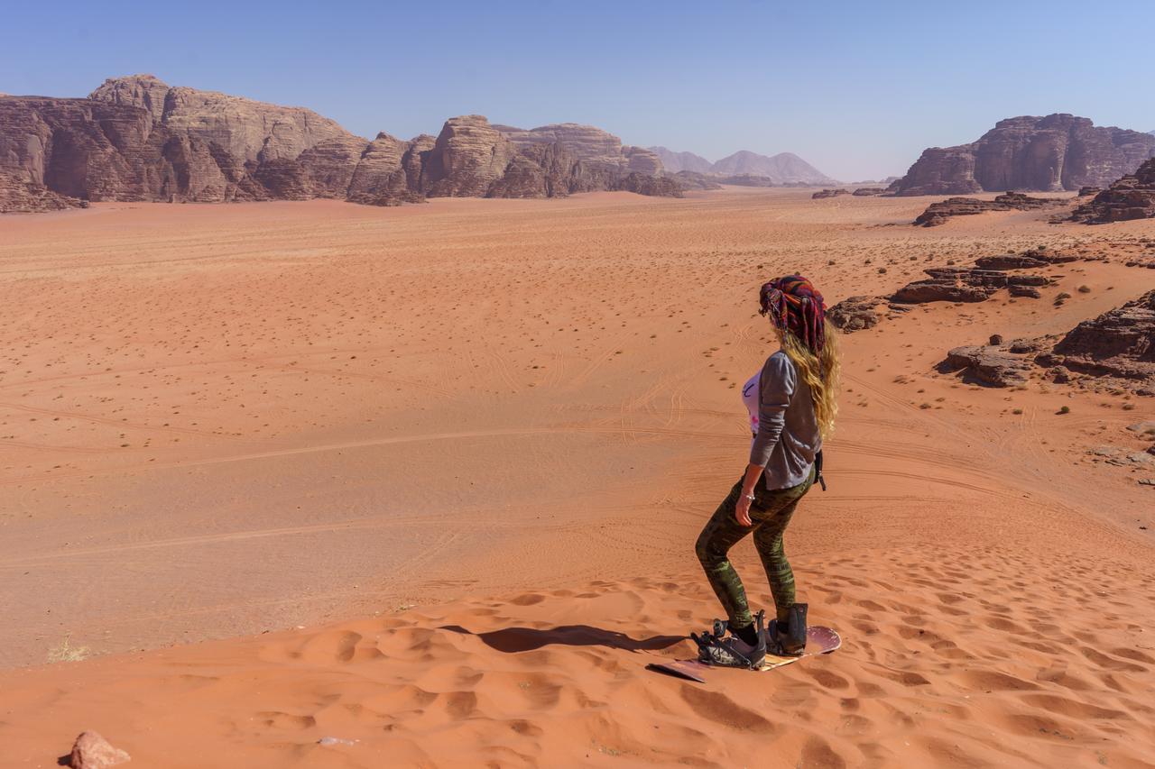 Wadi Rum Quiet Village Camp Exterior foto